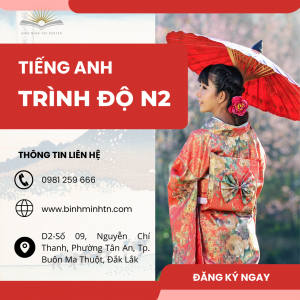 Tiếng Nhật Trình độ N2