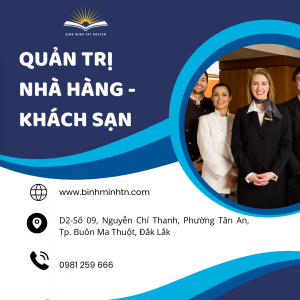 Quản trị Nhà hàng-Khách sạn